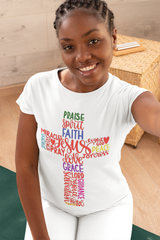 ✝️Colored Cross Faith-Inspired Unisex Bella + Canvas Short Sleeve Tee✝️